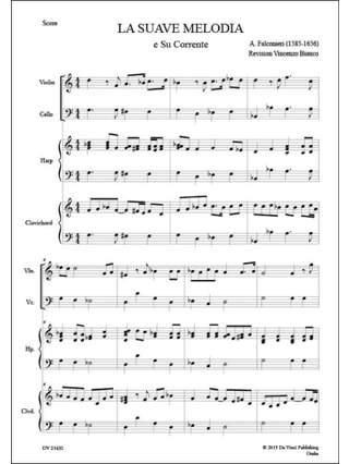 La Suave Melodia - Andrea Falconieri - Partition